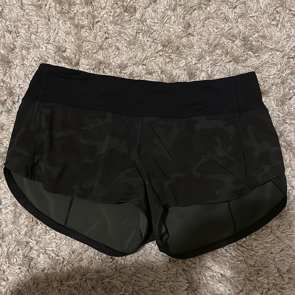 Lululemon camo shorts